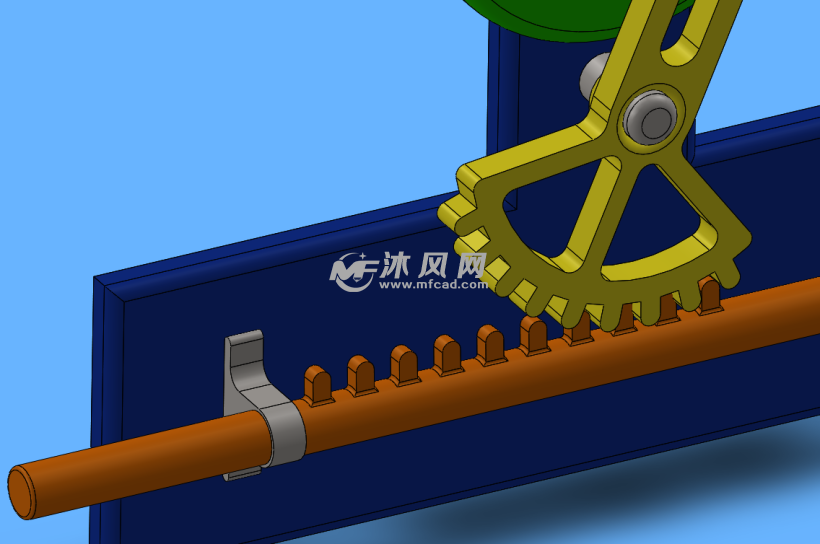 往复运动的机构模型