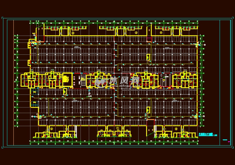 地下车库给排水消防施工图