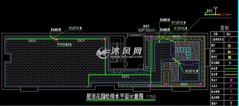 屋面私家花园布置图