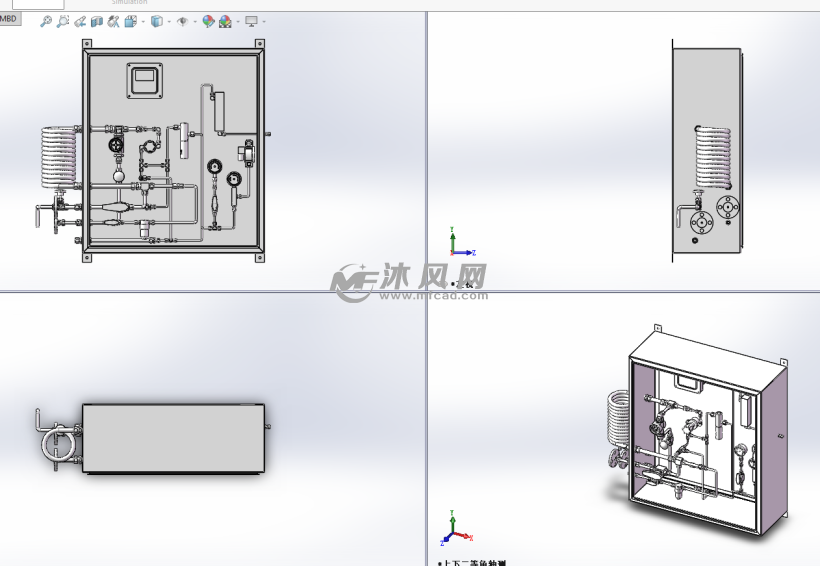 管道设计模型图纸
