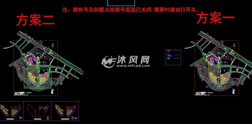 IOI图纸项目总平面图-cad小区规划图纸下载,免工程地产尺寸图片