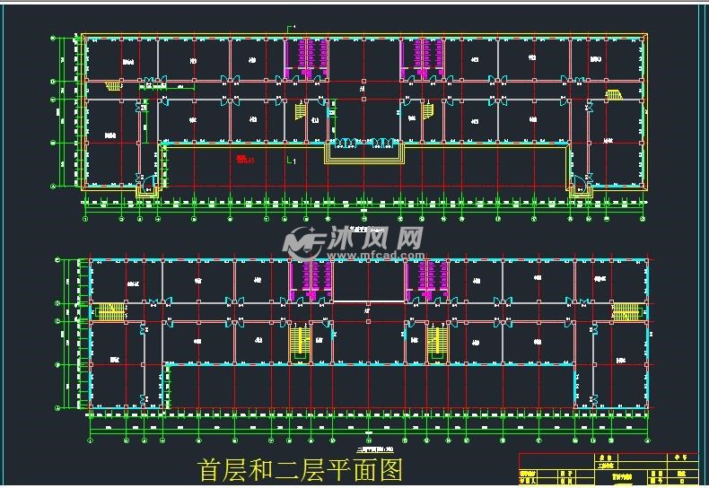 沧州某文本教学楼v文本大学一(浩辰CAD2016版cad2013方案如何修改 沧州某文本教学楼v文本大学一(浩辰CAD2016版cad2013方案如何修改