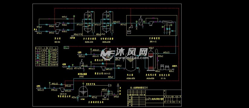 6T每小时反渗透水处理流程 - 污水处理设备 - 沐