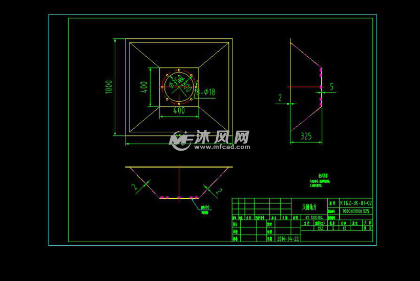 vocs废气处理光氧催化净化设备整套制作图纸