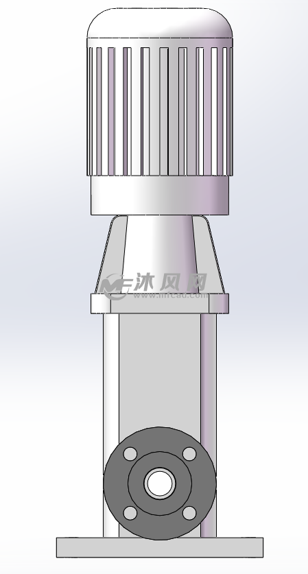 立式离心泵模型