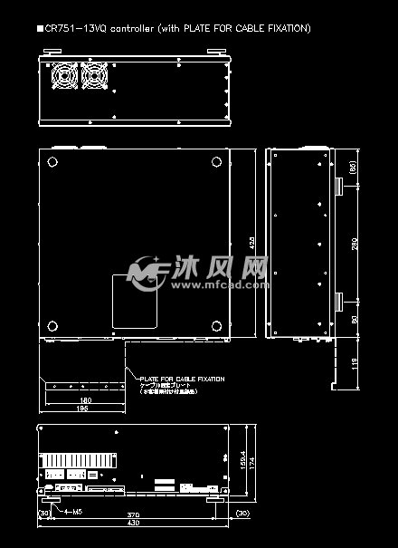三菱MELFA工业机器人控制器CR系列二维三维