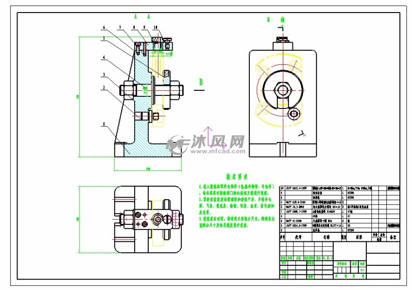 法兰盘的工艺规程及钻m8螺纹孔夹具设计 含r58圆弧缺口