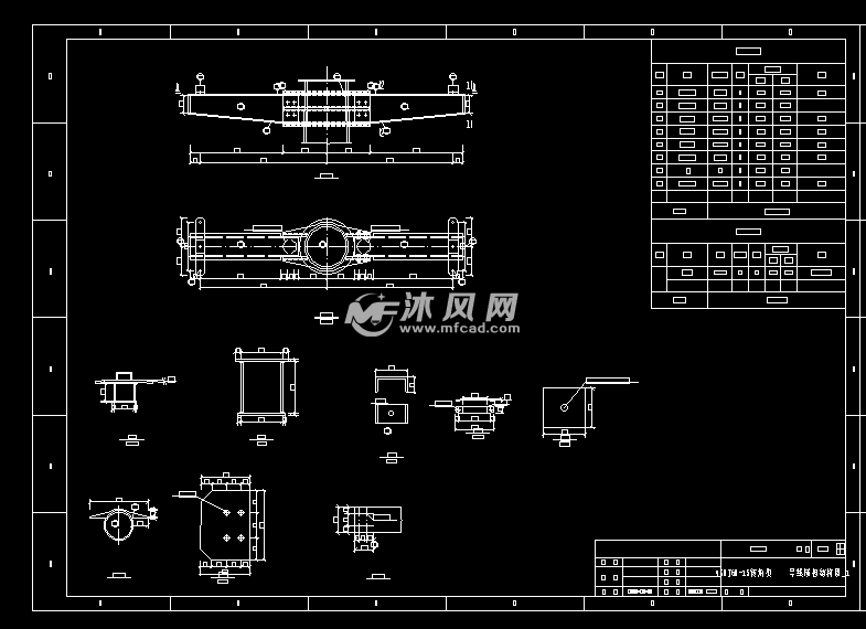 导线横担结构图