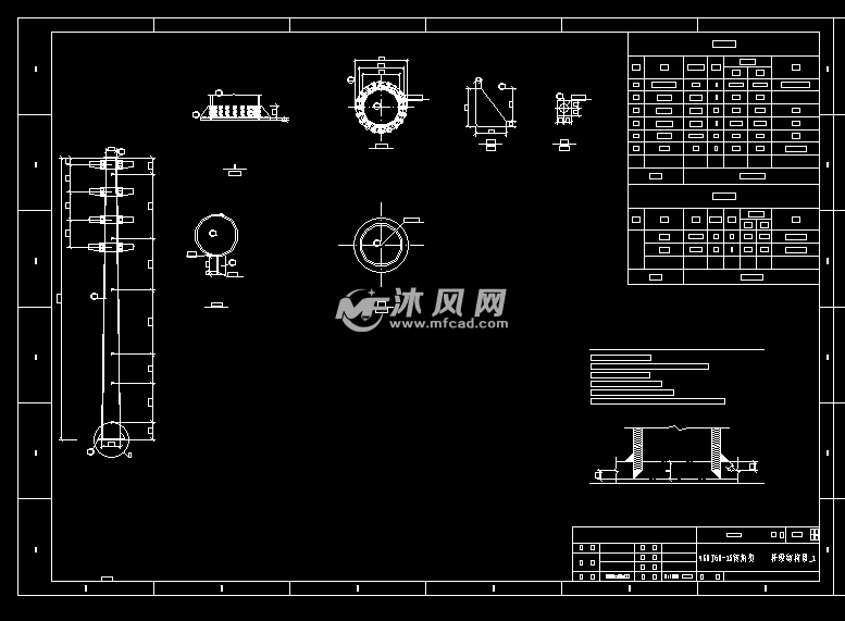 35kv10kv钢管杆塔结构图