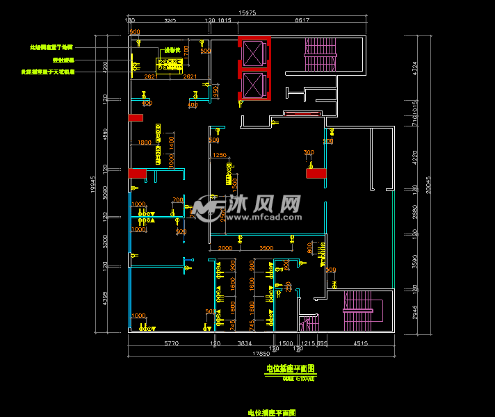 某行政中心cad施工图