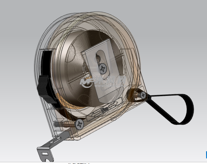 5米卷尺3d模型