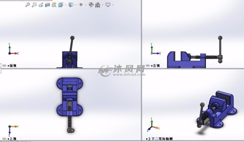 台虎钳的原理_液压锁紧式万向台虎钳的设计(3)