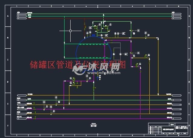 设计方案 化工类 丙烷脱氢反应工段管道及仪表流程图 原料预处理工段