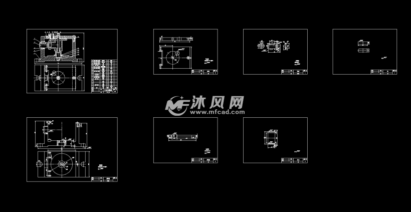 夹具设计阀座零件的加工工艺设计 机械加工图纸 沐风网