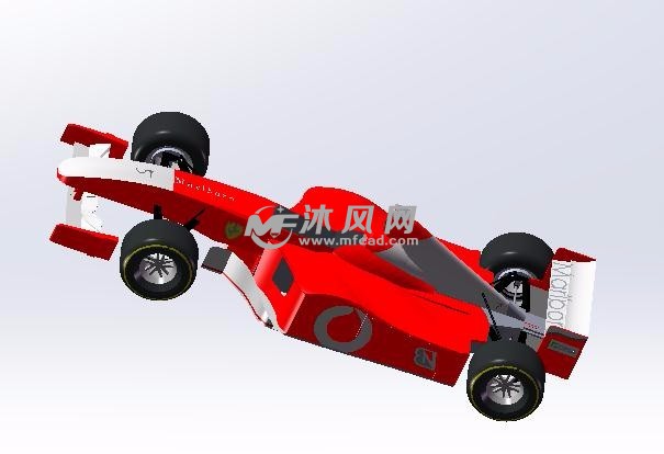 f1赛车图纸模型