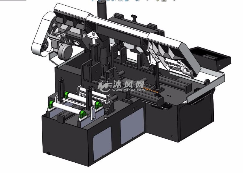 330自动上料切割锯床