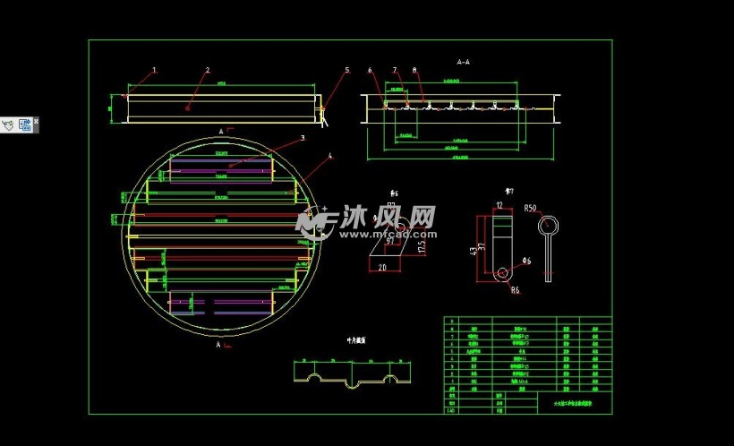 暖通矩形和圆形风阀制作详细施工图