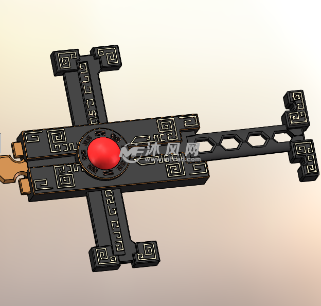 兼相爱交相利—非攻宝剑 - 玩具公仔图纸 - 沐风网