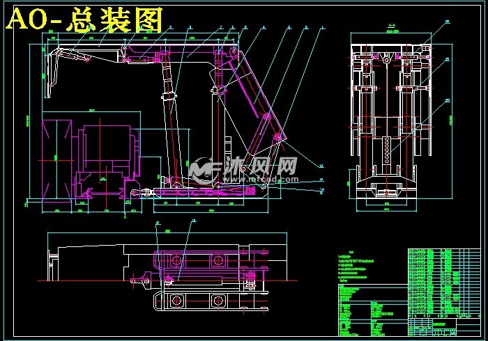 四支柱煤矿液压支架液压系统设计