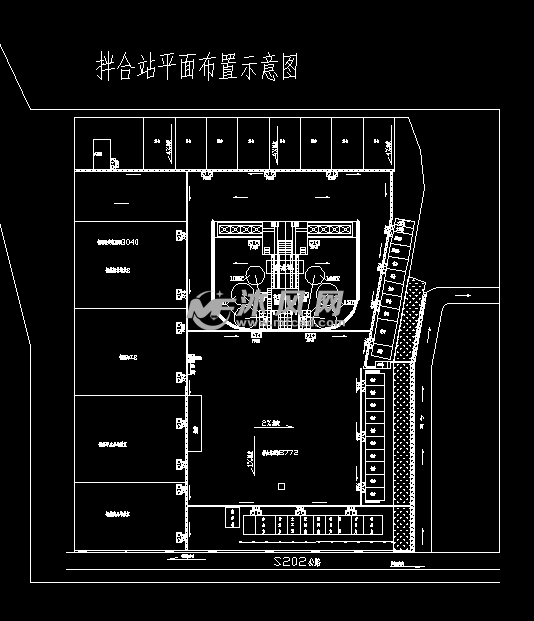 公路施工平面布置图