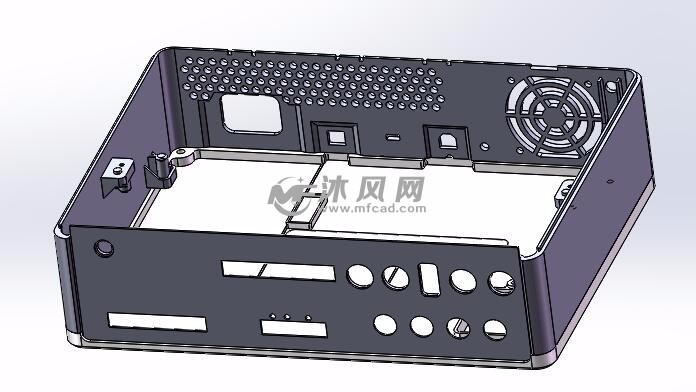 某测试仪器壳体结构