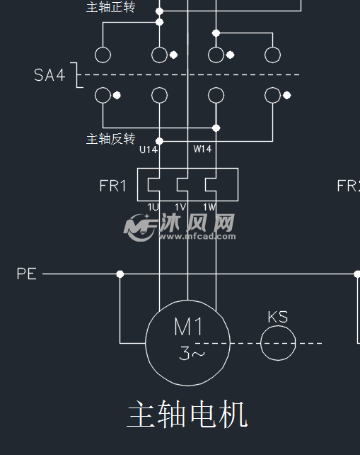 x62w铣床电气原理图