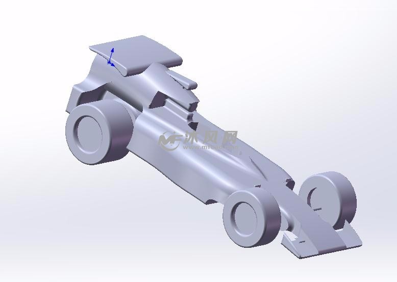 f1赛车图纸模型设计