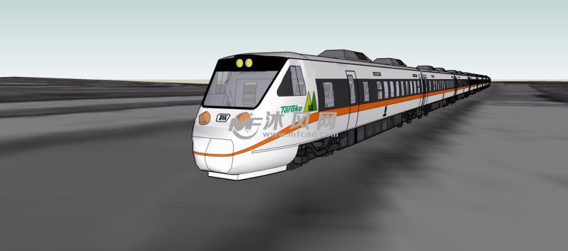 动车高铁侧面