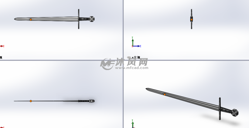 罗宾汉剑模型建模