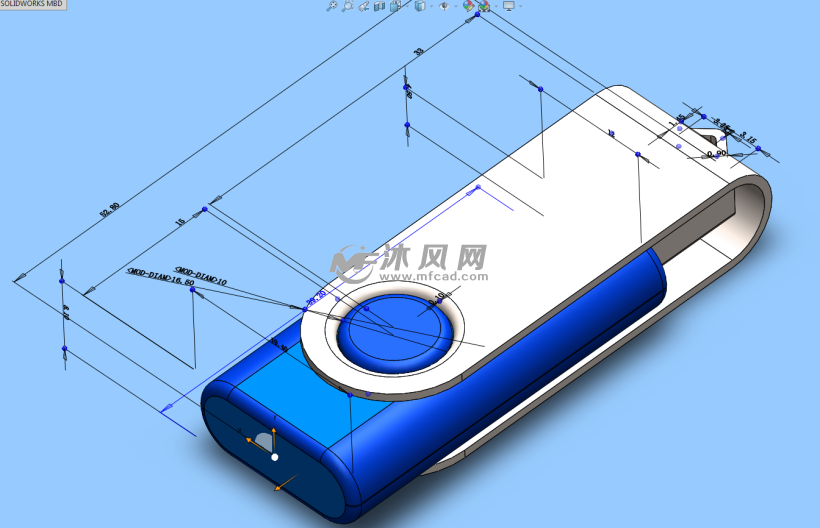 可折叠u盘