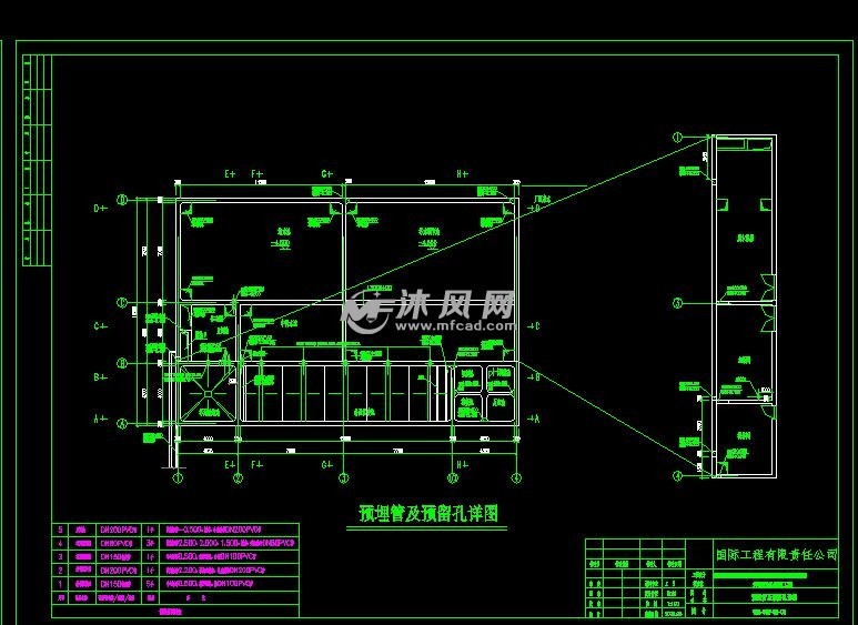 废水处理之化工厂污水处理施工图纸