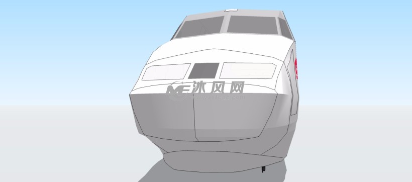 动车高铁正面