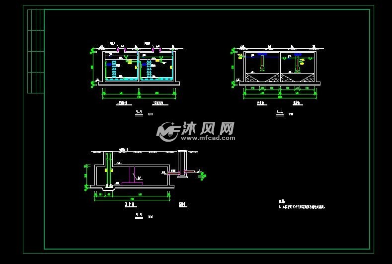 调节池制作图