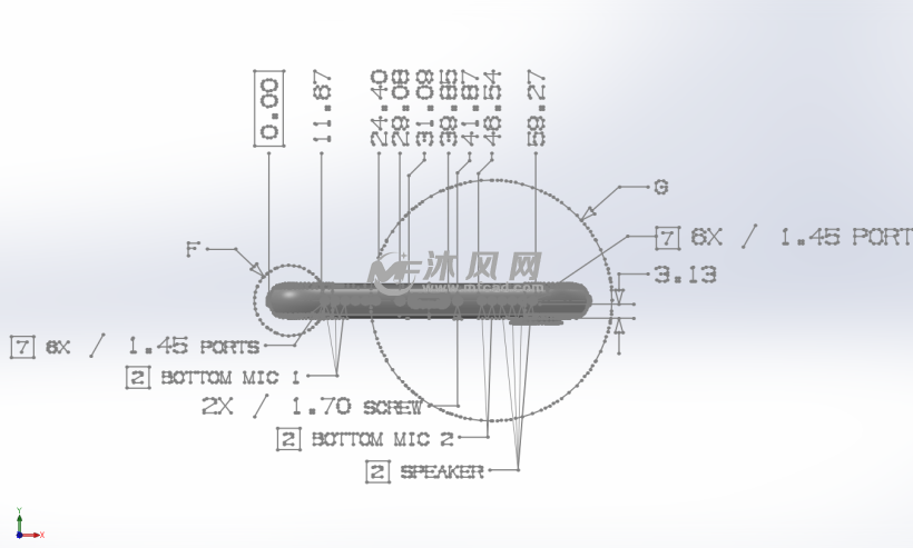 iPhoneX 3D图按苹果官方2D绘制