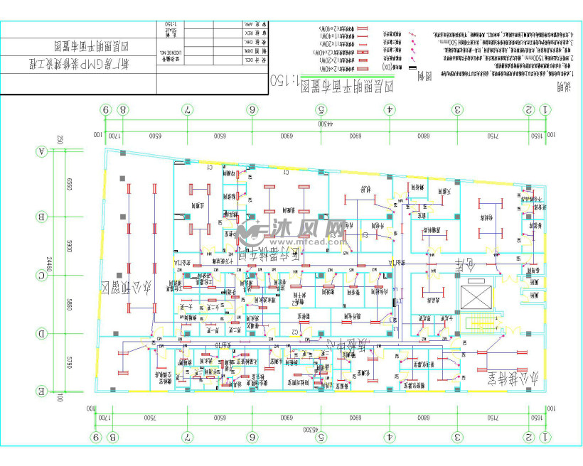 某万级二类医疗器械车间宫颈窥探器车间施工图
