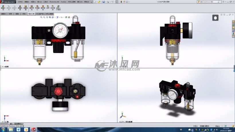 油水分离器建模