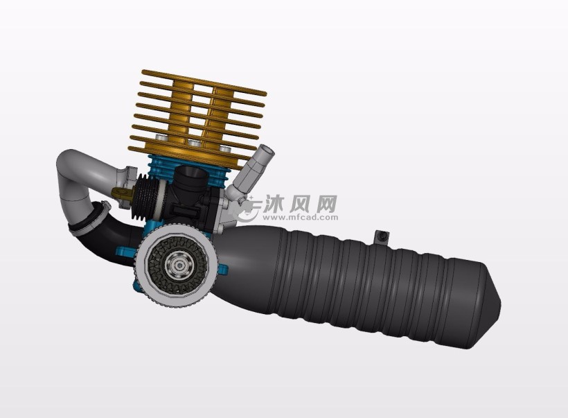 航模发动机模型图