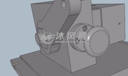 螺纹快锁紧夹具机构