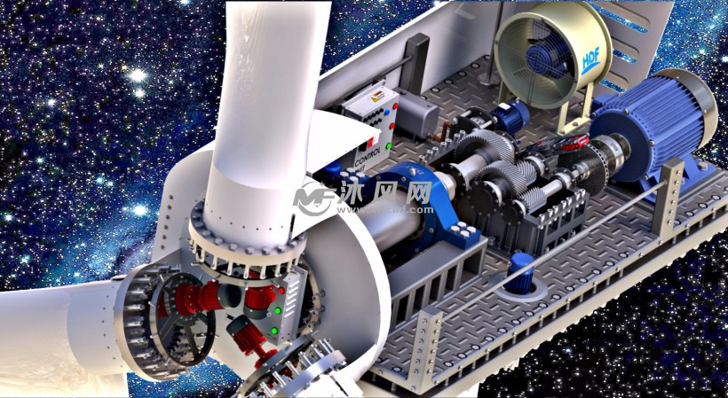 30千瓦风力涡轮机