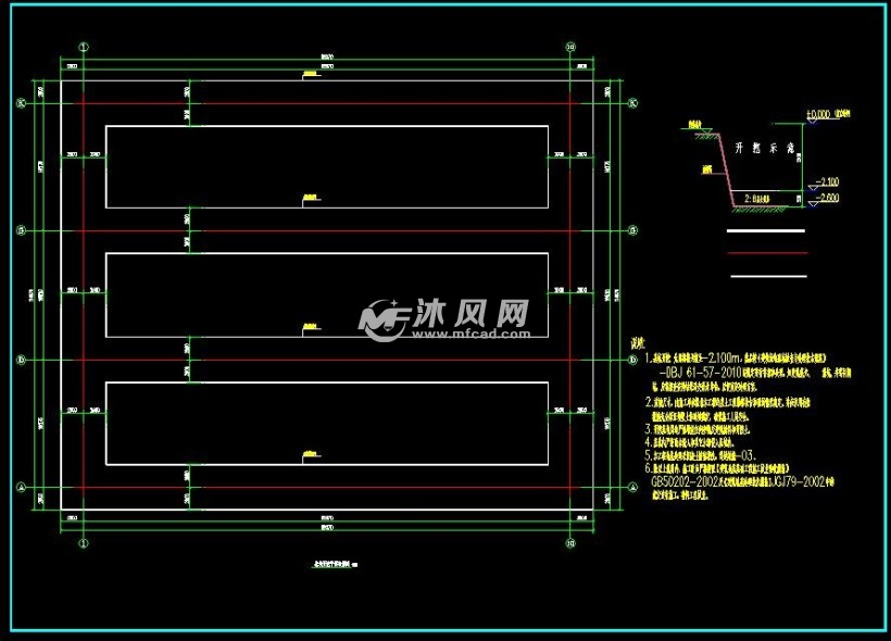 2号车间厂房建筑施工图 - autocad厂房专区图纸