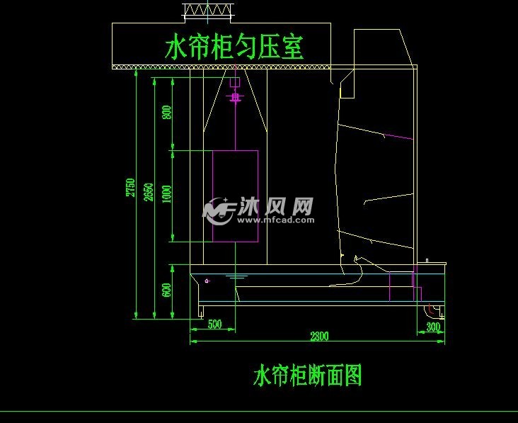 机械五金件涂装喷漆喷粉线工艺设计图纸