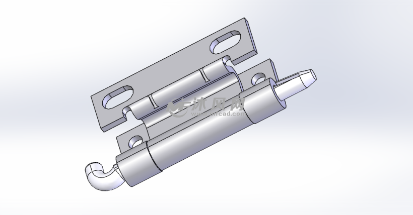 z型插销铰链设计模型