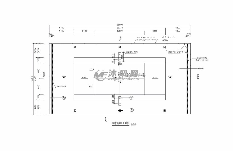 丙烯酸网球场