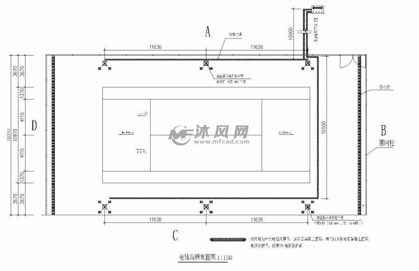 丙烯酸网球场 - cad体育场,操场建筑图纸下载,免费体育场,操场cad施工