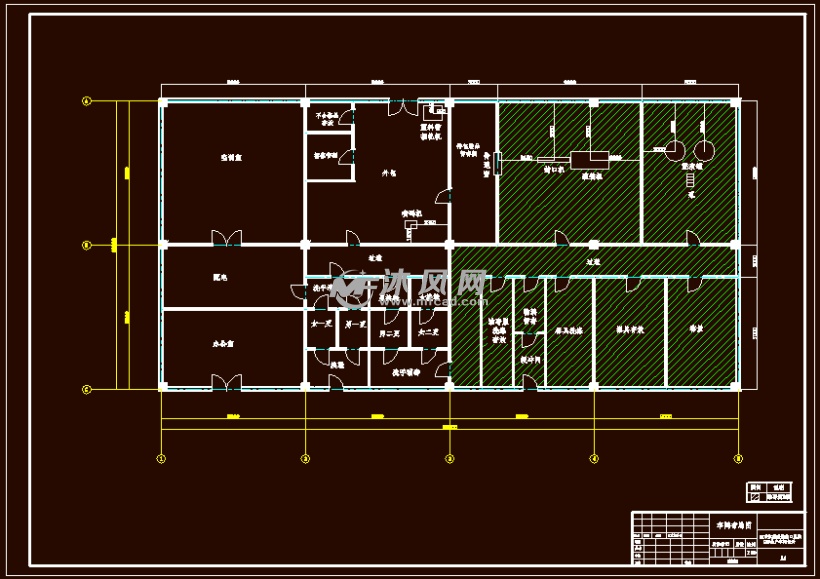 车间平面图