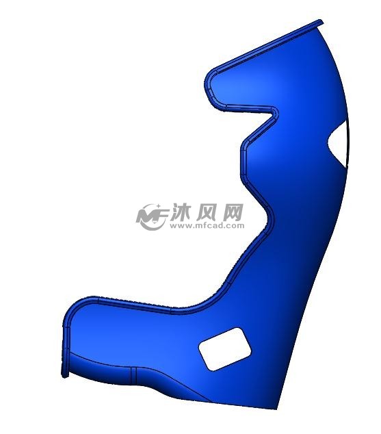 赛车款式座椅模型