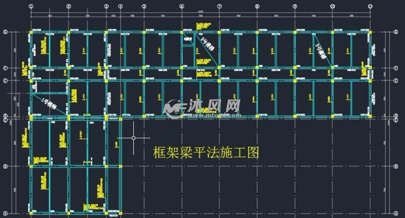 主楼四层副楼三层阶梯教室框架结构教学科研楼