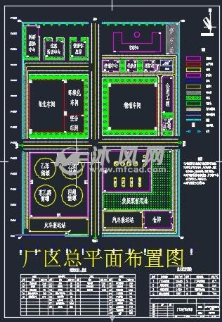 厂区总平面布置图