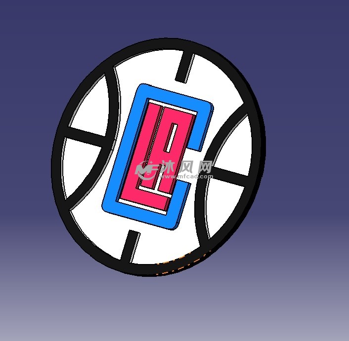 洛杉矶快船队队标