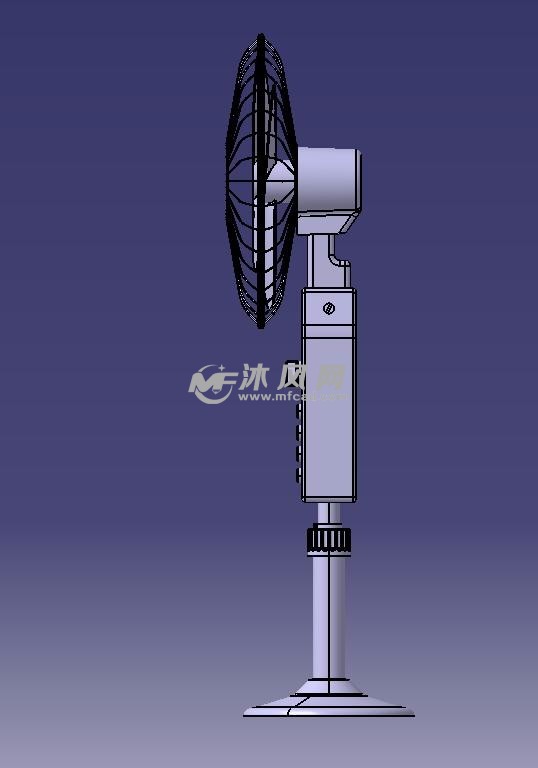 三维电风扇设计